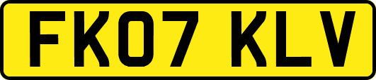 FK07KLV