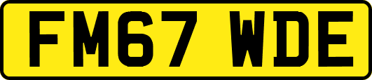 FM67WDE