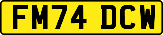 FM74DCW