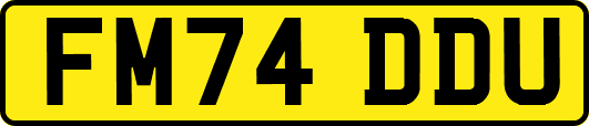FM74DDU