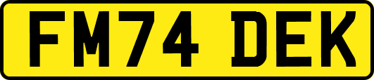 FM74DEK