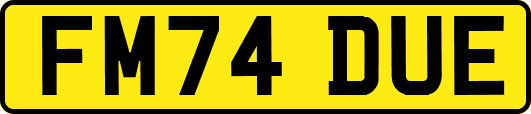 FM74DUE