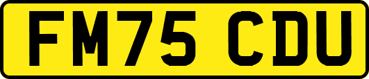 FM75CDU