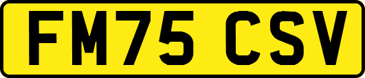 FM75CSV