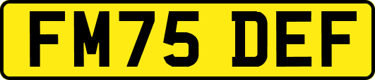 FM75DEF