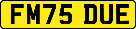 FM75DUE