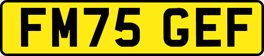 FM75GEF