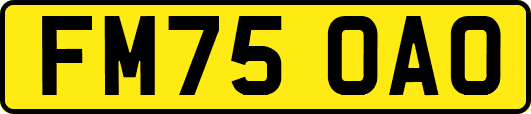 FM75OAO