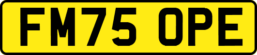 FM75OPE