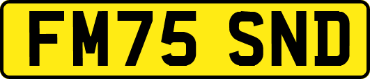 FM75SND
