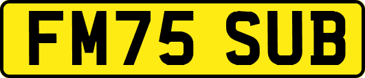 FM75SUB