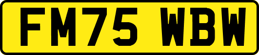 FM75WBW