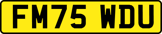 FM75WDU