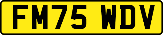 FM75WDV