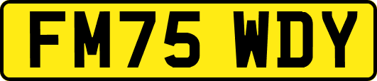 FM75WDY
