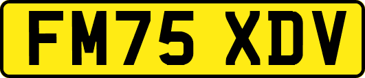 FM75XDV