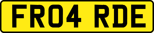 FR04RDE