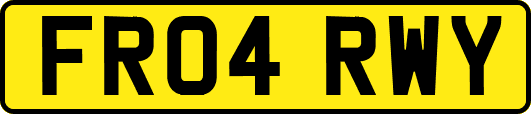 FR04RWY