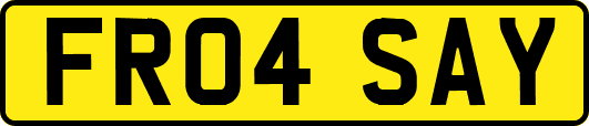 FR04SAY
