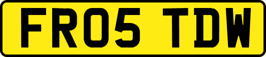 FR05TDW