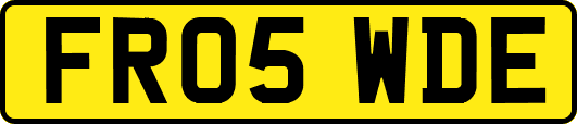 FR05WDE