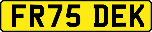 FR75DEK