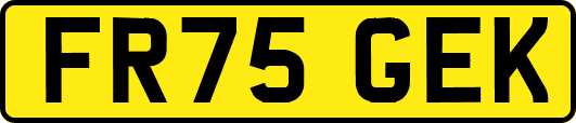 FR75GEK