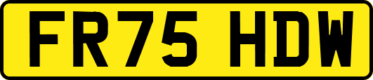 FR75HDW