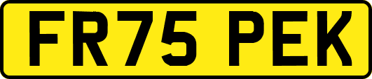 FR75PEK
