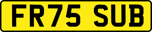 FR75SUB