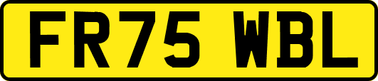 FR75WBL