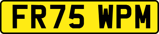 FR75WPM