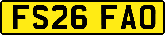 FS26FAO