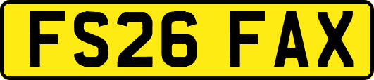 FS26FAX