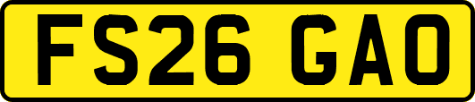 FS26GAO