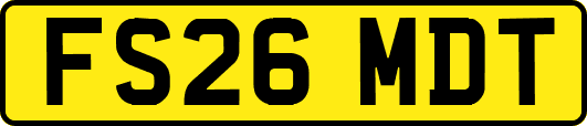 FS26MDT