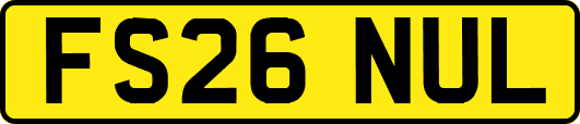 FS26NUL