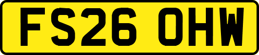 FS26OHW