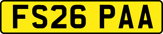 FS26PAA