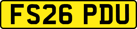 FS26PDU
