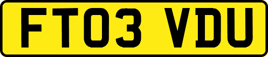 FT03VDU