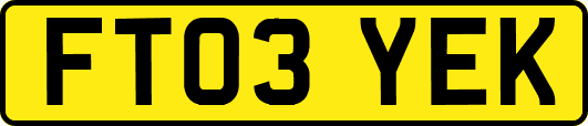 FT03YEK