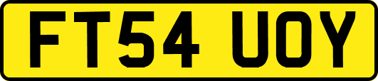 FT54UOY