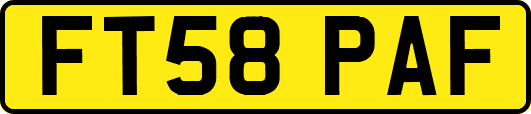 FT58PAF