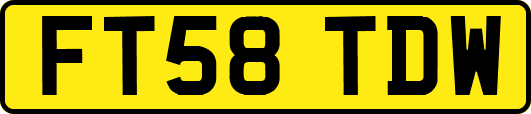 FT58TDW
