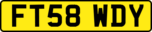 FT58WDY
