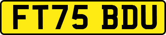FT75BDU