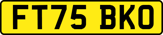 FT75BKO