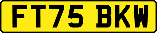 FT75BKW