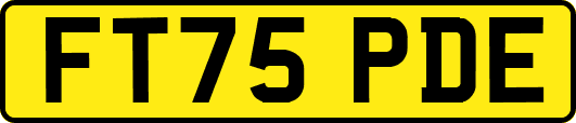 FT75PDE